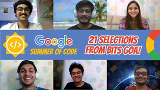 BITS Goa GSoCers share their GSoC experience and tips [upl. by Mcmullan]