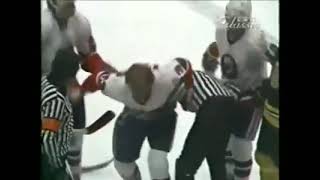 Bob Nystrom vs Brad McCrimmon [upl. by Adnik534]