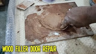 wood filler door repair  wood filler repair  wood filler [upl. by Lieberman303]