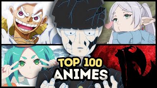 🎵 Revealing my Top 100 Animes after Watching 400 🔥 SPECIAL 20000 SUBSCRIBERS [upl. by Sucerdor]