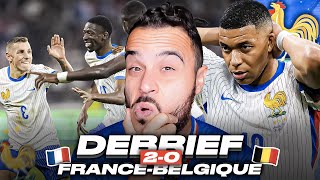 LES BLEUS MEILLEURS SANS MBAPPE   DEBRIEF DE FRANCE 20 BELGIQUE [upl. by Ahsam]