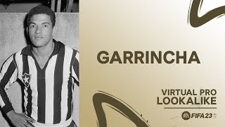 FIFA 23  PRO CLUBS  GARRINCHA ICONS CREATION [upl. by Nilkoorb508]