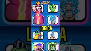 EMOTES DE CLASH ROYALE CON LÓGICA clashroyale humor entertainment viral [upl. by Piks183]