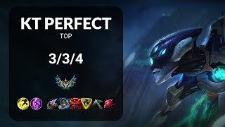 KT PerfecT Camille vs Malphite TOP  KR CHALLENGER Patch 1418 [upl. by Eerok]