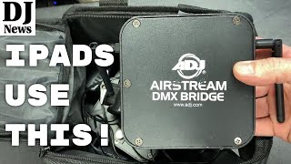 How Do I Control My DMX Lights With An iPad ADJ Airstream DMX Bridge [upl. by Assilem]