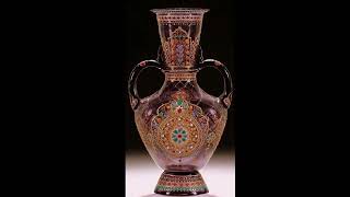 19th Century European Enamelled Glass Art [upl. by Ailasor]