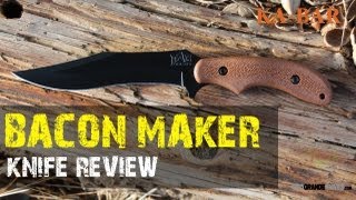 Kabar Adventure Bacon Maker Knife Review  OsoGrandeKnives [upl. by Lovett]