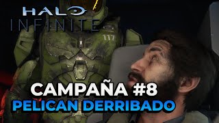 Halo Infinite  Campaña 8  Pelican Derribado [upl. by Nauqad609]