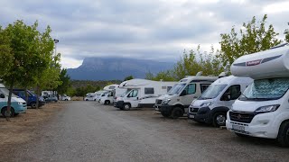 Motorhome Aires in Spain  Easy Overnight parking for Campervans amp Motorhomes explained [upl. by Anirbac]