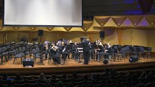 CSUF University Winds Symphony Chamber Ensemble CSUF Titan HS Honor Band 2024 [upl. by Icam]