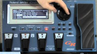 Roland GR55 Patch Edit Tutorial Part 1  PCM Synth Sounds [upl. by Odlaw]