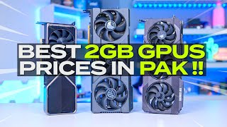 Top Best 2 GB Graphics Cards For Gaming  Best 2 GB GPUs  Graphics Card Prices in Pakistan 2023 [upl. by Kcirdahs760]