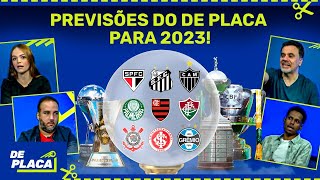 PREVISÕES DE 2023 QUEM VAI SER CAMPEÃO DA LIBERTADORES BRASILEIRO COPA DO BRASIL E SULAMERICANA [upl. by Elime]