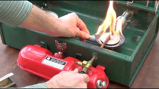 How to Operate a Coleman Camp Stove [upl. by Arria]