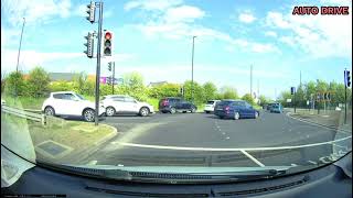 Gosforth driving test centre roundabout covering all four exitsSandy lane [upl. by Llevron]