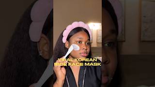 START USING THIS VIRAL KOREAN RICE FACE MASK hyperpigmentation ricemask kbeauty koreanskincare [upl. by Demmer832]