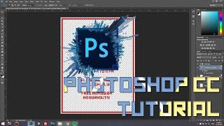 How to create a PosterBannerFlyer in Photoshop CS6CC  2015  HD [upl. by Tucker]