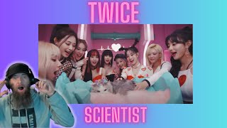 TWICE “SCIENTIST” MUSIC VIDEO REACTION [upl. by Chemar]