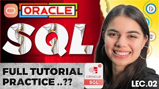 SQL for Beginners Part 02  Oracle SQL Complete Tutorial for Beginners  SQL Full Course [upl. by Toombs199]