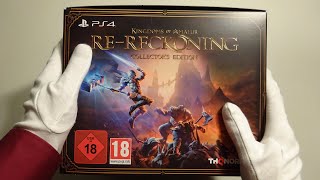 UnBoxingBoxes  KINGDOMS OF AMALUR Unboxing ReReckoning Collectors Edition ASMR [upl. by Poock]