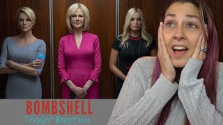 Bombshell 2019 Movie Official Trailer REACTION and Review [upl. by Bevon]