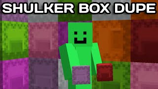 Minecrafts NEW Shulker box Shop Dupe Method 2024 [upl. by Auhesoj]