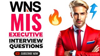 WNS MIS executive Top 7 most asked interview question and answers [upl. by Anilegna]