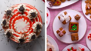 Festive Red Velvet Cheesecake and Other Holiday Recipes  Easy Dessert Recipe Ideas by So Yummy [upl. by Yebba]