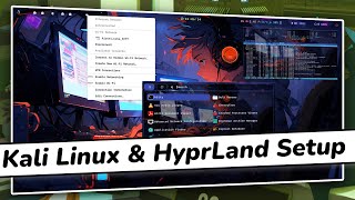 Make Your Kali linux Desktop Look Professional  Amazing Kali Linux And HYPRLAND Setup [upl. by Mccormac]