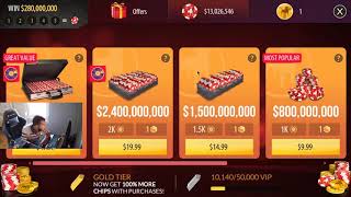 Zynga Poker How To Get Billions Chips Easy Fast Tutorial 2024 [upl. by Scriven]