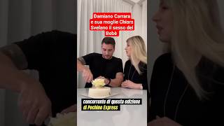 Damiano Carrara e sua moglie Chiara svelano il sesso del bebè un gender reveal originale🎂 [upl. by Melak661]