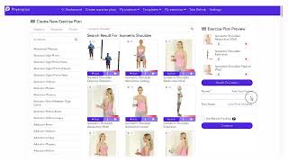 Build and share exercise programmes using Physiopedia Plus [upl. by Ramak19]