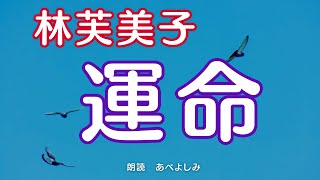 【朗読】林芙美子「運命」 朗読・あべよしみ [upl. by Nedac60]