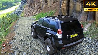 Toyota Land Cruiser  OFFROAD CONVOYForza Horizon 5Thrustmaster T300RS gameplay [upl. by Hameean]