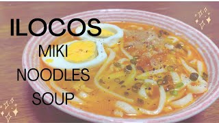 HOW TO COOK ILOCOS MIKI NOODLES  ILOCANO RECIPE [upl. by Salamanca837]