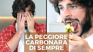 La carbonara francese FAIL  Cucina Buttata  Guglielmo Scilla [upl. by Atelahs]