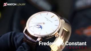 Review đồng hồ Frederique Constant FC705V4S4 Siêu phẩm inhouse từ FC – Xwatch Luxury [upl. by Drofkcor205]