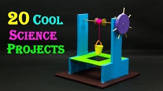 20 Cool Science Projects For School Students [upl. by Ennael]