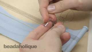 How to Use the Jewel Loom Beading Loom [upl. by Akinuahs]