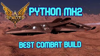 Elite Dangerous Review  Python Mk2  Best PVE Combat Build  Best Weapon  Pacifier Frag Cannon [upl. by Stempson]