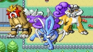 How to find Raikou Entei or Suicune in Pokemon Fire Red and Leaf Green [upl. by Zeni]