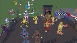 BUILD YOUR OWN FNAF IN REC ROOM WITH MY FREIND [upl. by Nahtanohj]