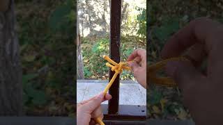 Loose lock practical knot Rope tying method [upl. by Miah]