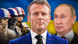 Emmanuel Macron évoque l’envoi de troupes contre la Russie en Ukraine [upl. by Oiracam]