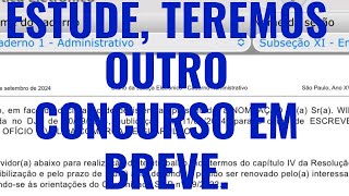 TEREMOS OUTRO CONCURSO TJSP EM BREVE Concurso TJSP grande São Paulo em 2025 Escrevente TJSP 2025 [upl. by Yelram822]