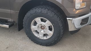 285 70 17 tires 2015 Ford F150 50 Americus Rugged MT tires amp Upcoming Updates Cluster Trim Renew [upl. by Brindell48]