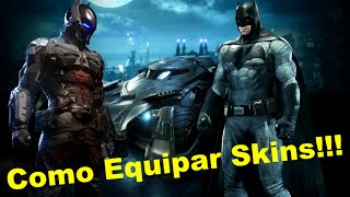 Equipar Batimovil Skins Y Misiones en Batman Arkham Knight [upl. by Lunsford646]