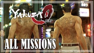 Yakuza 0  All Missions Full game [upl. by Victoria]