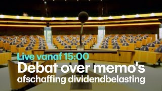 Premier Rutte onder vuur in de Tweede Kamer over omstreden memos dividendbelasting [upl. by Nork367]