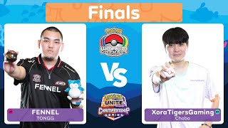 FENNEL vs XoraTigersGaming  Finals  2024 Pokémon UNITE Championship Series [upl. by Nazay]